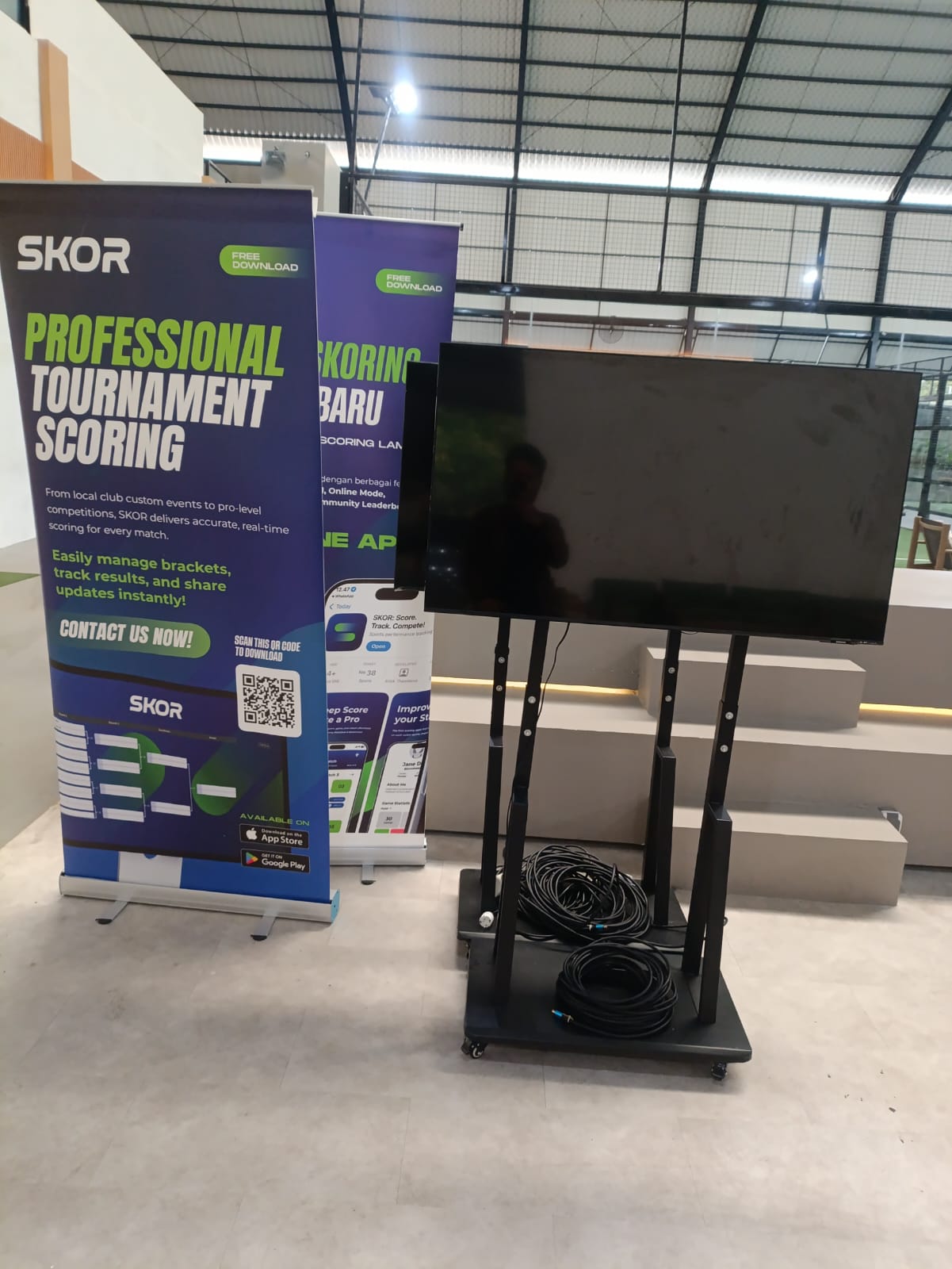 Jasa sewa TV Bekasi lengkap dengan sound system