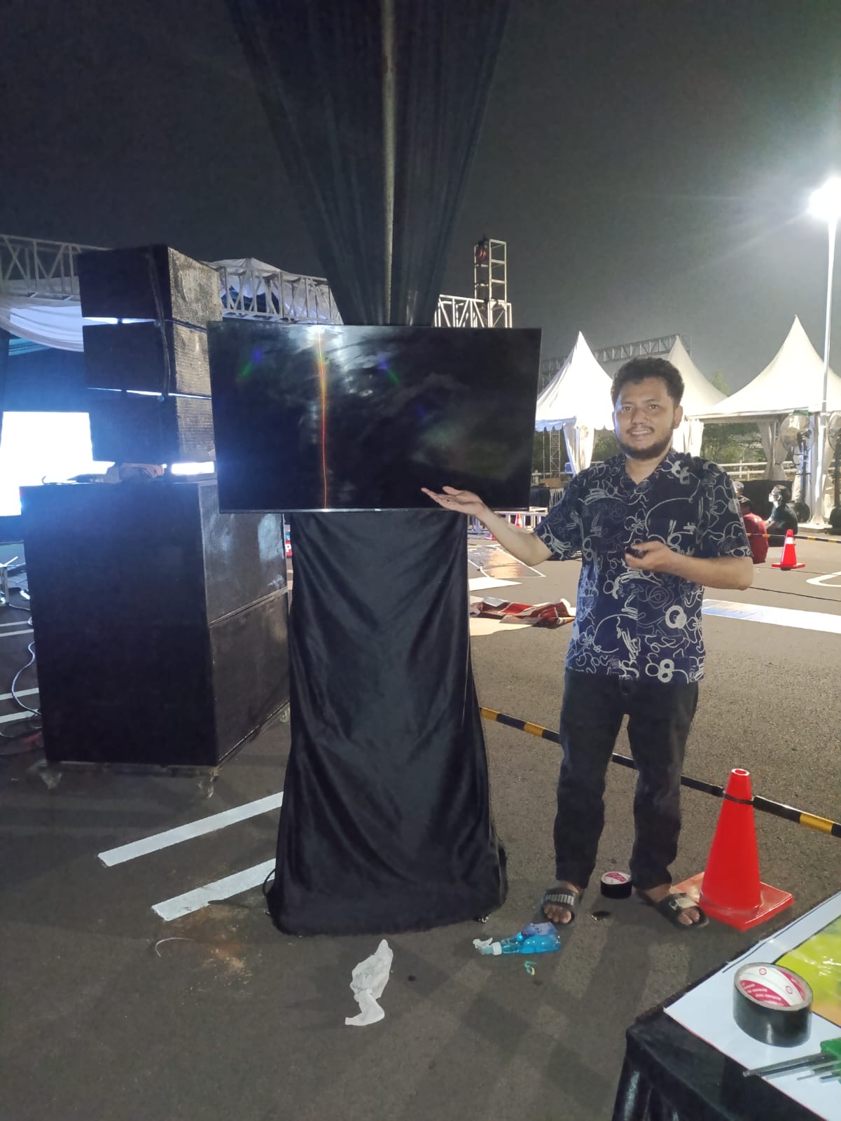 Sewa TV event AEON Mall Deltamas